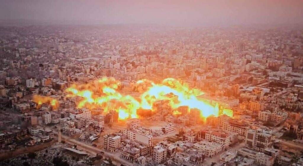 "إسرائيل" استخدمت قنابل زنتها 2000 رطل في غزة