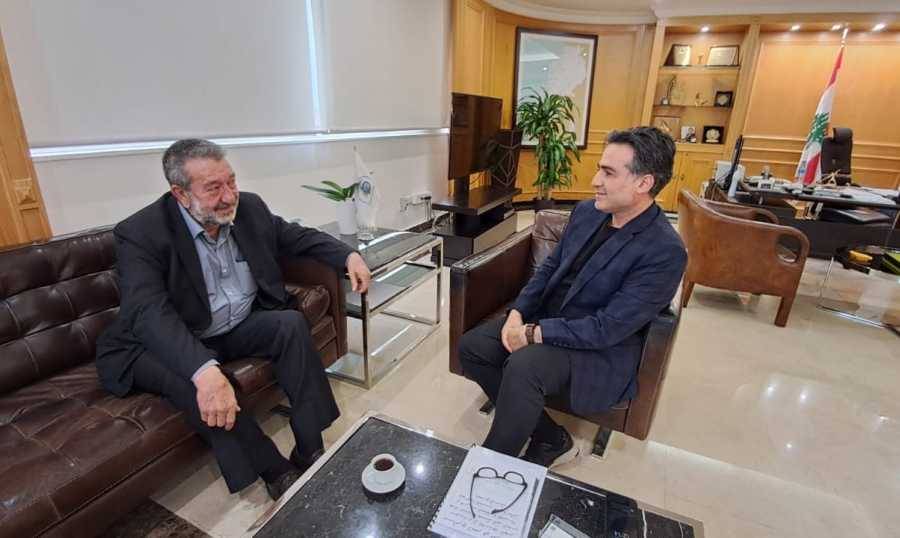 حمية يتابع صيانة طرق عرسال