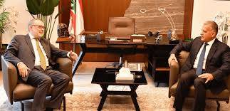 اللواء عباس ابراهيم استقبل سفير النروج في زيارة وداعية