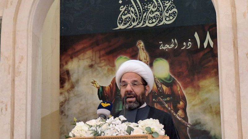 دعموش: المقاومة لا تخضع للتهويل
... ومستعدة لكلّ الاحتمالات