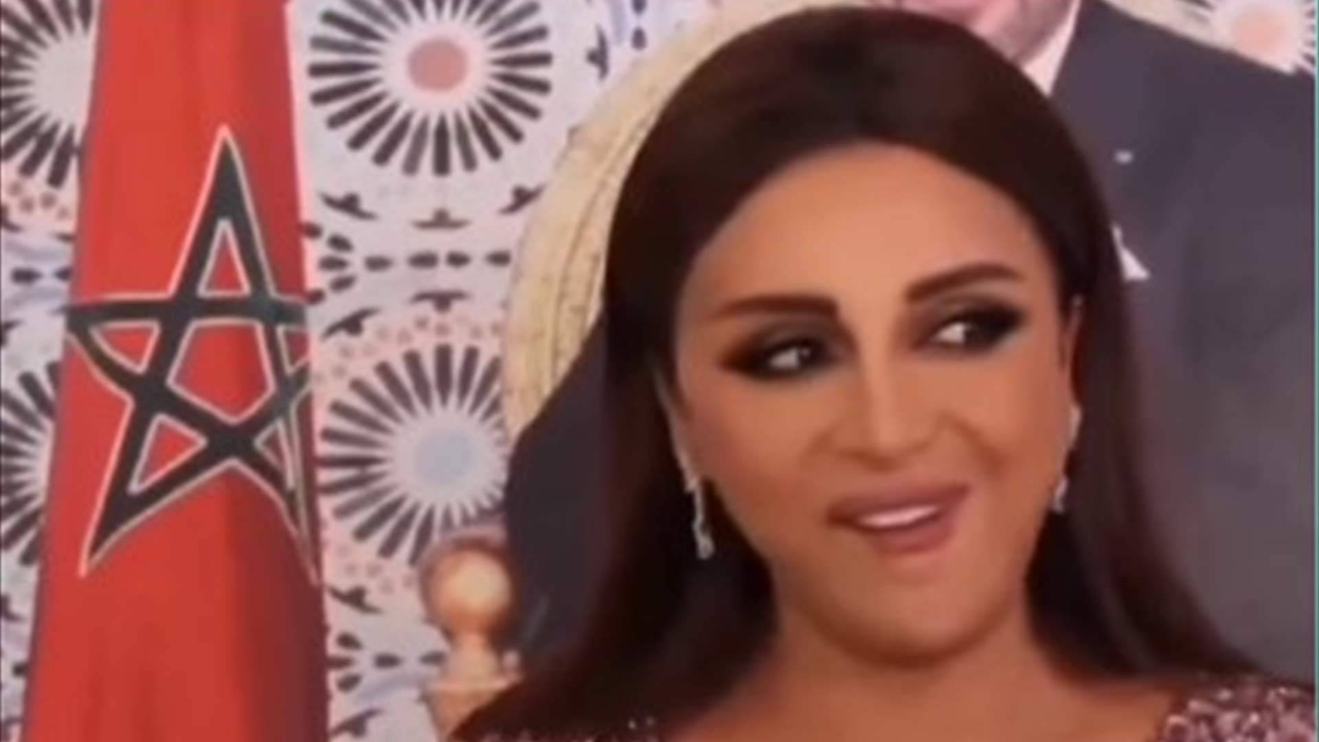 أنغام تتعرّض لموقفٍ محرج