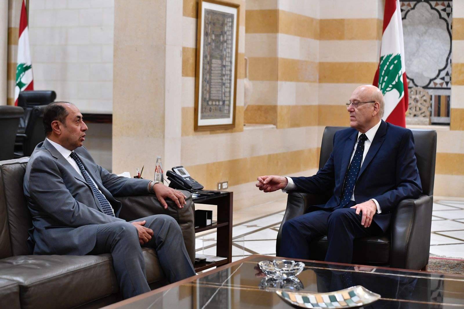زار عين التينة والسراي وبكفيا والبياضة
زكي: هناك مساعٍ للوصول الى تفاهمات
وحسم الشغور الرئاسي يحتاج تشاوراً