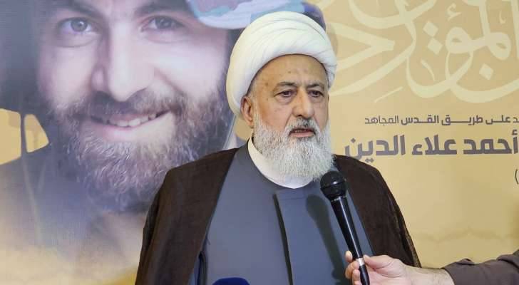 الخطيب ردّ على "المُتحاملين على المقاومة":
ليحملوا هم مسؤولية فشلهم