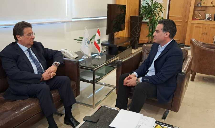 حمية يعرض مع كنعان تأهيل طرقات المتن