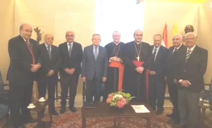 بارولين استقبل الجميّل والسنيورة