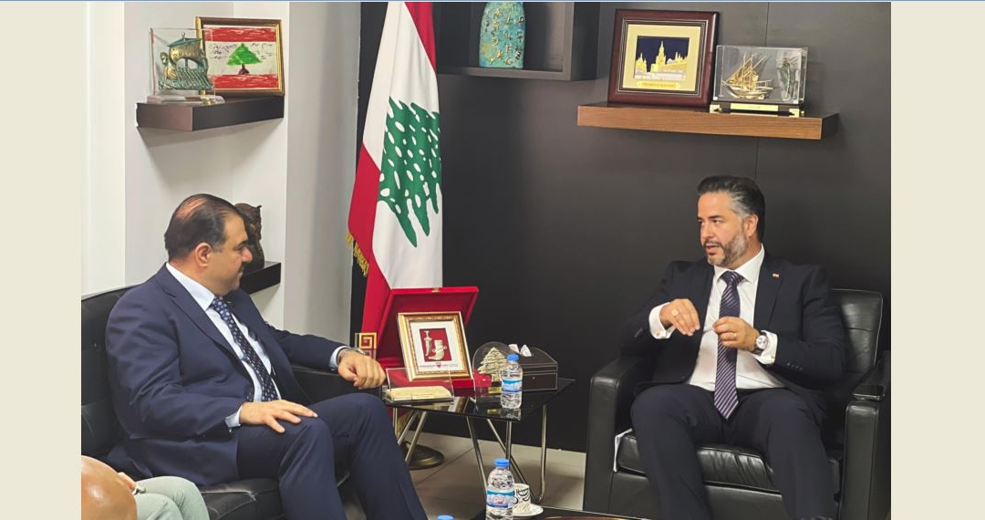 سلام استعرض مع القائم بالأعمال
العراقي آفاق التعاون بين البلدين