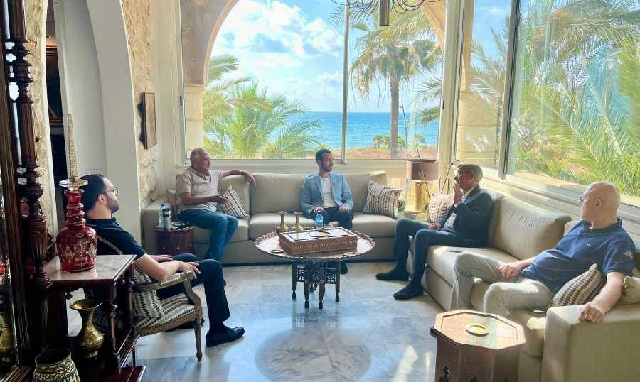 أرسلان عرض مع فياض ملف الكهرباء
