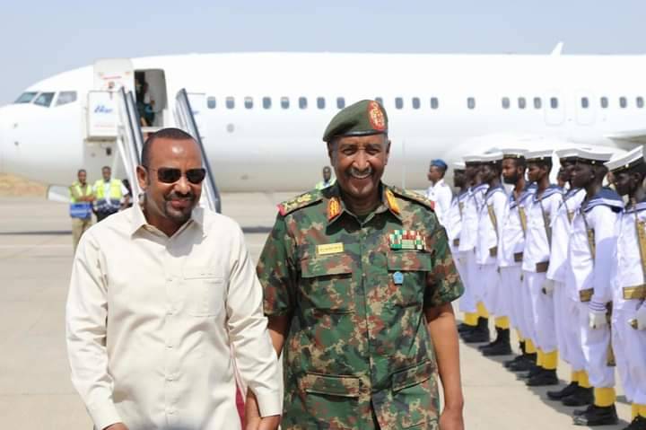 آبي أحمد يزور السودان ويلتقي البرهان