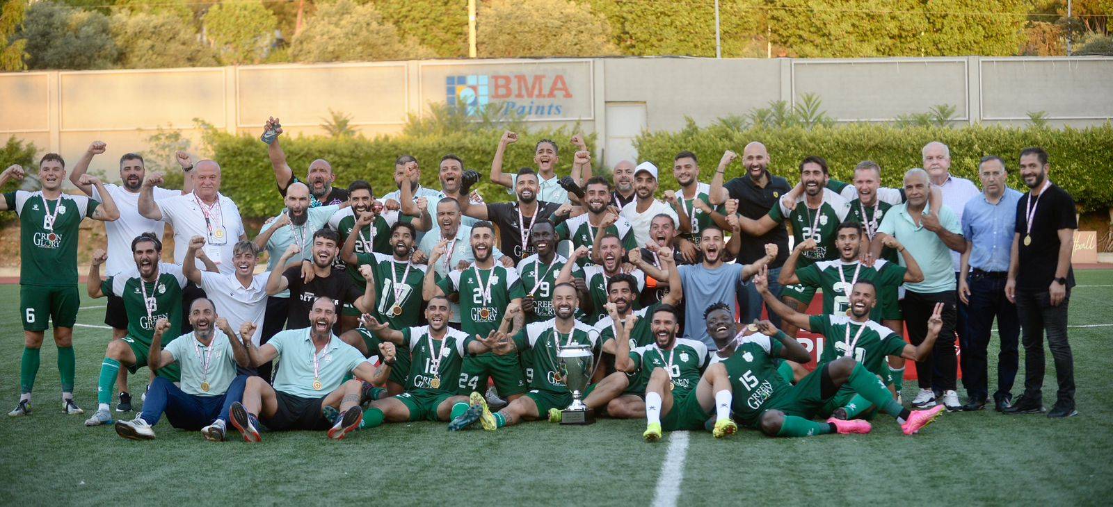 الأنصار يتوج بكأس لبنان على حساب العهد