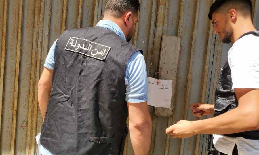 أمن الدولة تتابع إخلاء النازحين المخالفين في الشمال