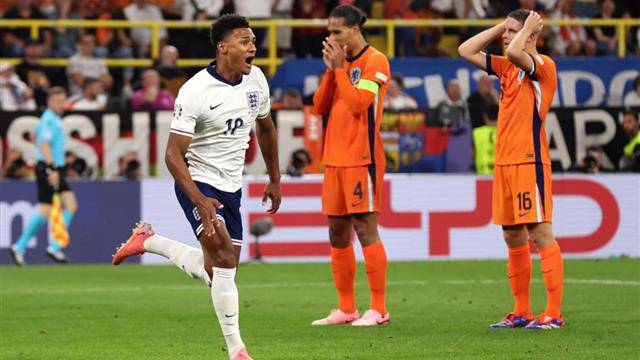 بالفيديو - إنكلترا تلاقي إسبانيا في نهائي "اليورو" بعد تخطي عقبة هولندا