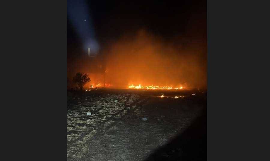 إنفجار صهريج غاز في خراج الهيشة العكارية