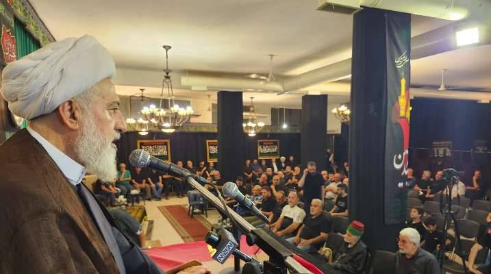 الخطيب: لن نرفع أيدينا للعدو حيث غابت
الدولة عن حمايتنا والقيام بواجبها تجاه الجنوب