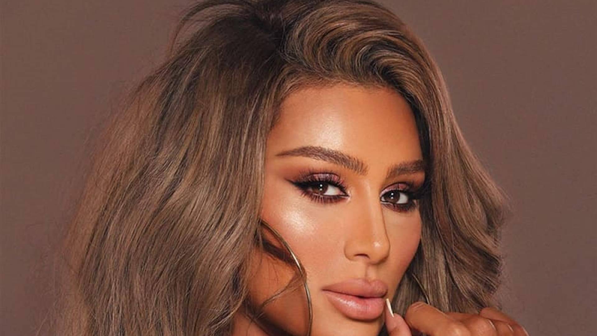 الريش يسيطر على إطلالة مايا دياب