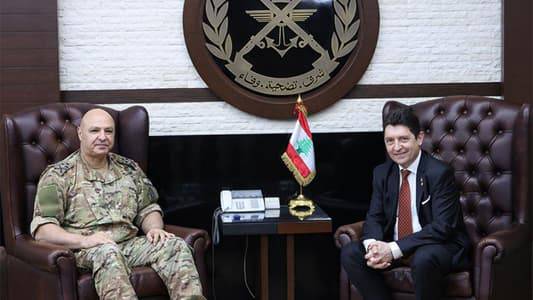 إستقبالات قائد الجيش