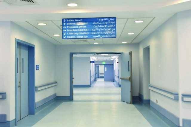 سقوط سقف غرفة غسيل الكلى في مستشفى البترون