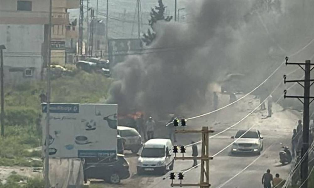 معلومات عن سقوط شهيدين جراء استهداف مسيرة "اسرائيلية" لدراجة نارية على طريق النبطية -الخردلي
