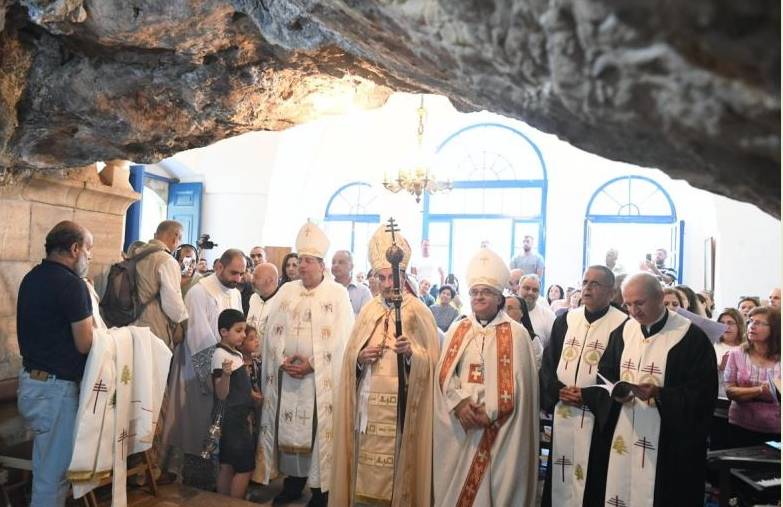 الراعي ترأس قداساً لمناسبة
عيد القديسة مارينا في وادي قنوبين