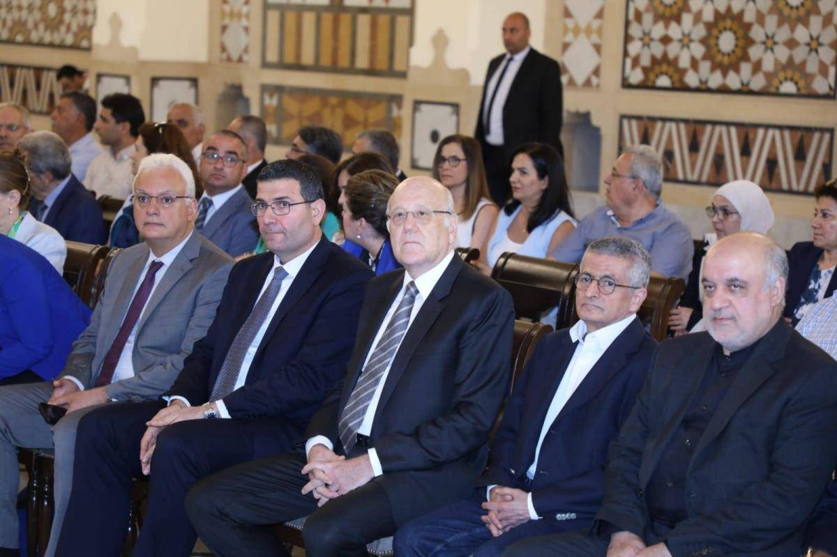 ميقاتي في اطلاق خطة تطوير قطاع مصايد الأسماك:
تفتح باب الاستثمار وتؤكد أهمية الشراكة بين القطاعين
الحاج حسن: هدفنا تحقيق أمننا الغذائي النباتي والحيواني
