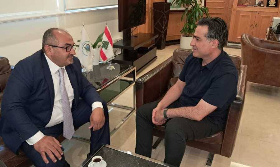 لقاءات نيابية لوزير الأشغال