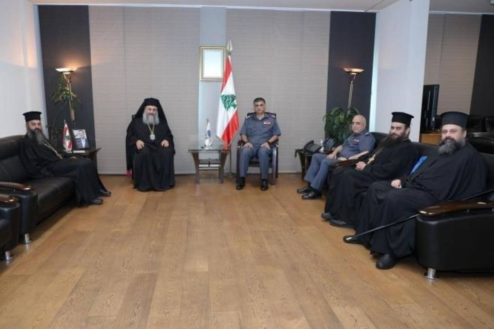 المتروبوليت الصوري التقى اللواء عثمان وبحث مع البيسري في المستجدات المحلية