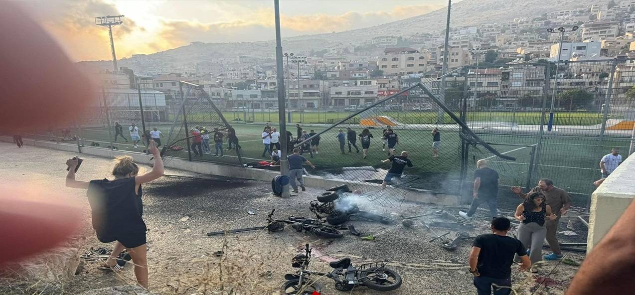 قتلى وجرحى بصاروخ أُطلق من لبنان على مجدل شمس في الجولان