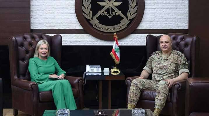 بلاسخارت بحثت مع بو حبيب
وقائد الجيش التطوّرات في المنطقة