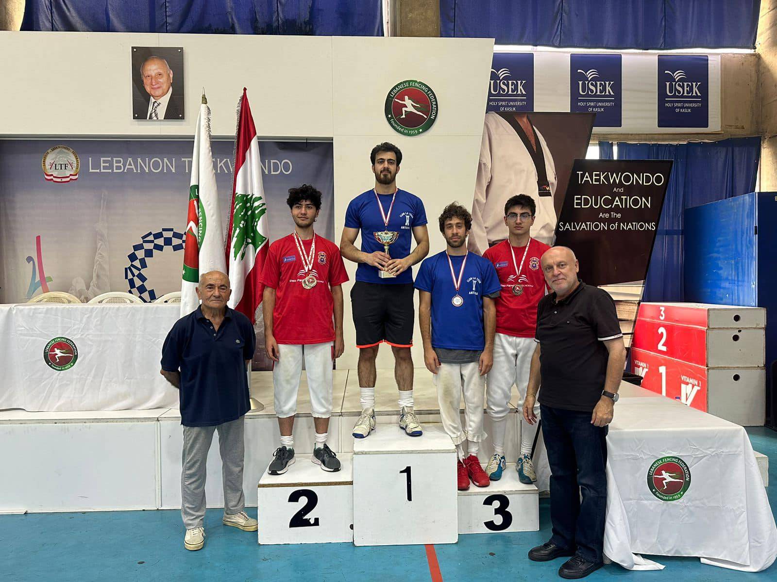 بطولات لبنان في الحسام
الالقاب بين البرج عينطورة والمون لاسال