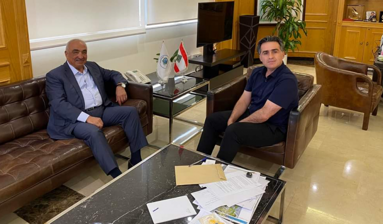 الحجار زار حمية.. وبحث معه ملفات

وقضايا انمائية تتعلق باقليم الخروب