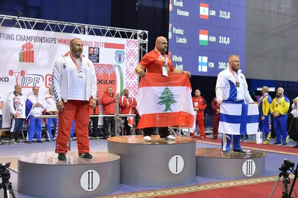 حسن قعيق لـ"الديار": أعتز بألقابي العالمية ورفع
اسم لبنان وأنا صنعت نفسي بنفسي في الحياة