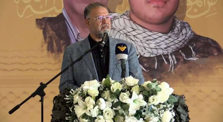 فياض: لن نمرّر للعدو أيّ تجاوز للقواعد مهما كلّف الأمر