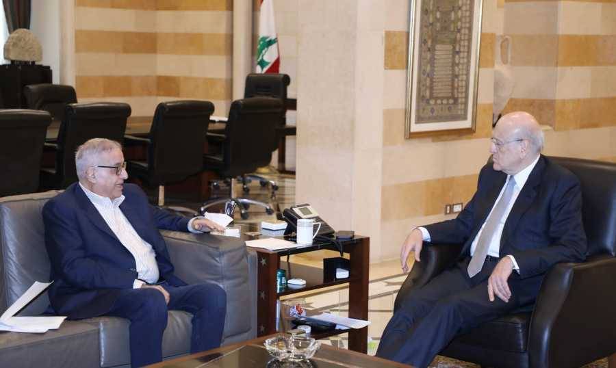 بحث مع ميقاتي نتائج زيارته لمصر والتمديد لـ "اليونيفيل"
بوحبيب في اتصال هاتفي مع نظيره البرازيلي:
على الغرب الضغط على "إسرائيل" لوقف عدوانها