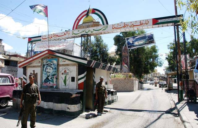 جريح بإشكال فردي في تعمير عين الحلوة