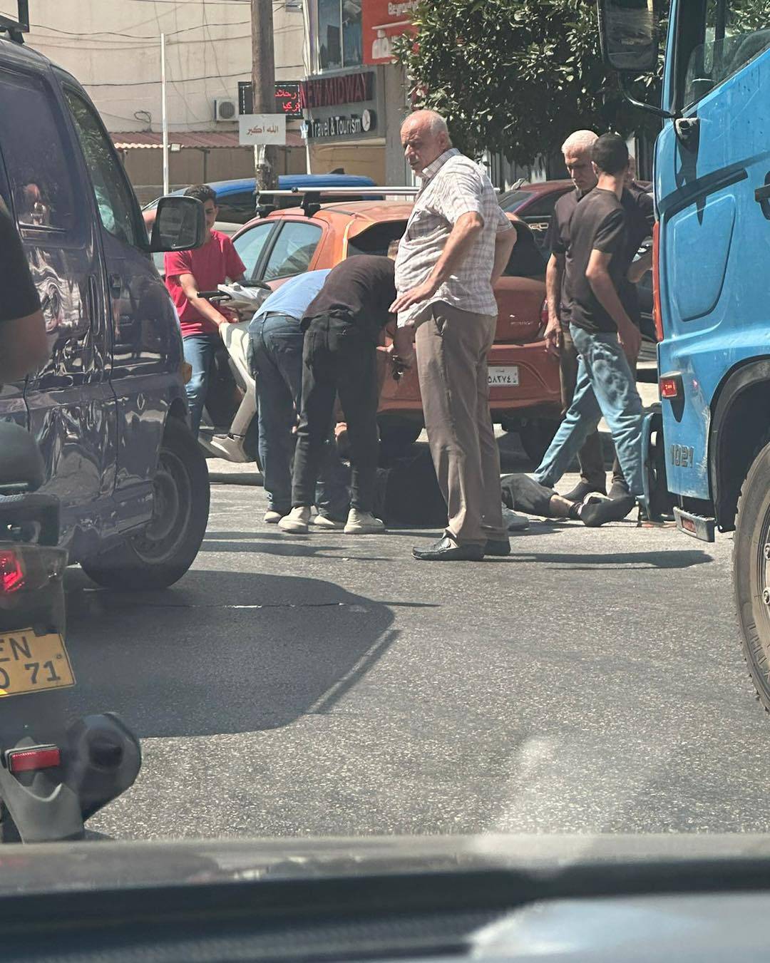 عدد من الجرحى في  حوادث سير مُتفرّقة