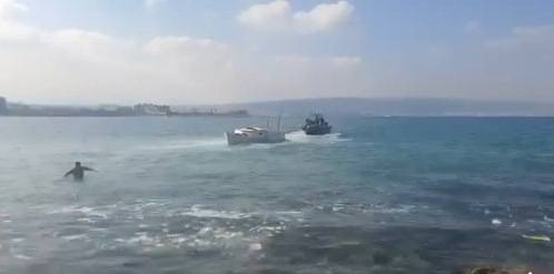 مركب هجرة غير شرعي انطلق من طرطوس
ووصل الى طرابلس بعد رفض قبرص استقباله