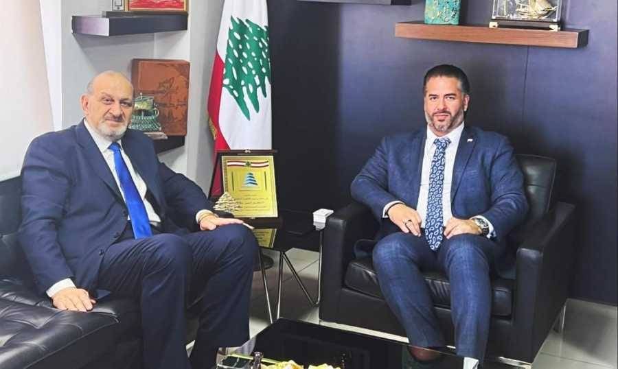 سلام يلتقي رئيس غرفة تجارة زحلة