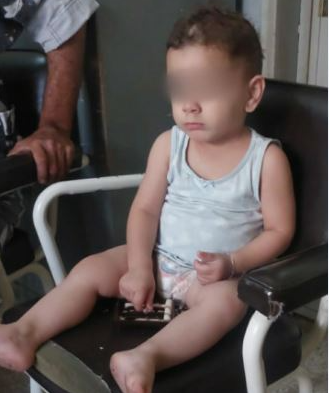 تحرير طفل حجزه والده في مرآب في شارع كليمنصو
وفصيلة زقاق البلاط  أعادته الى والدته