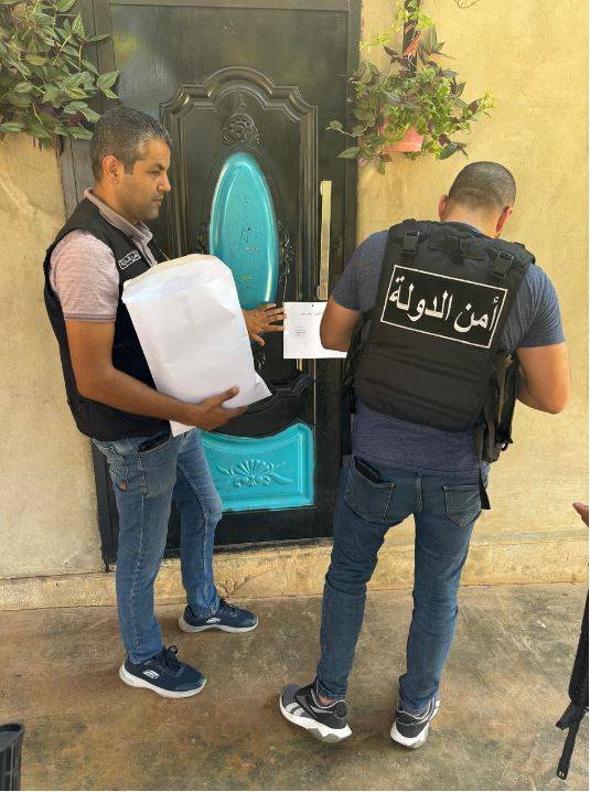 أمن الدولة أخلت مُجمّعات سكنيّة ومنازل
يشغلها نازحون غير شرعيين في كفرحبو