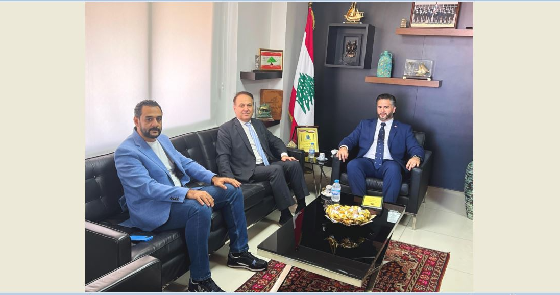سلام تابع والحبحاب برنامج اللجنة
الثنائية اللبنانية-العراقية في بغداد