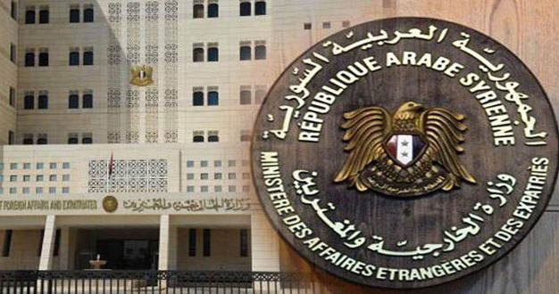 الخارجية السورية: لوقف فوري لجرائم الإبادة التي يمارسها الاحتلال الصهيوني