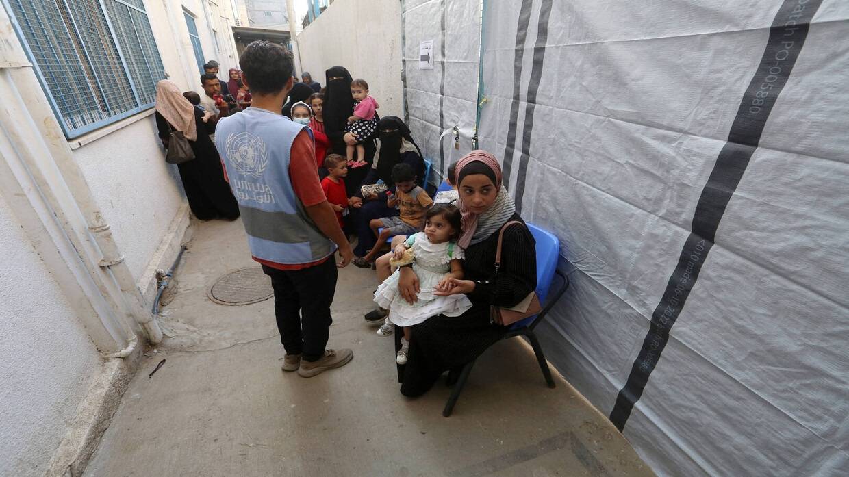 حملة التطعيم ضد شلل الأطفال مستمرة في غزة