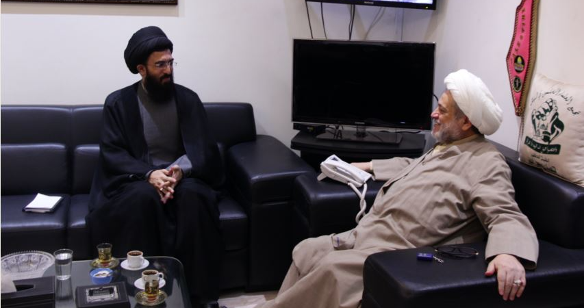 المستشار الثقافي الإيراني زار "تجمّع
العلماء" وتأكيد أن الانتصار حتمي