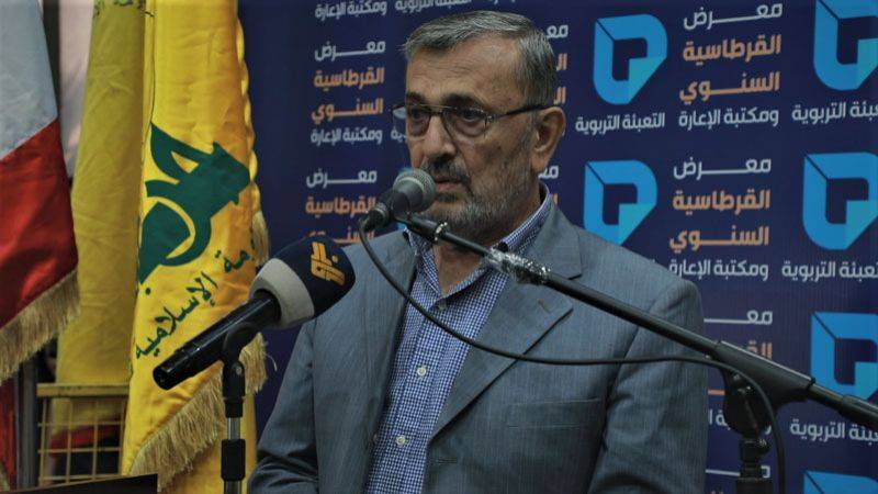 عزّ الدين: لولا المقاومة لفعل العدوّ
في لبنان أكثر مما يفعله في فلسطين