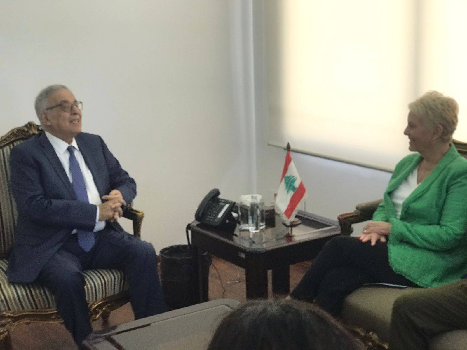 المديرة التنفيذيّة لبرنامج الأغذية العالمي عرضت
سُبل مساعدة النازحين السوريين على العودة
