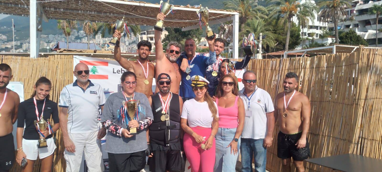 الجميّل وغزيري بطلا المرحلة الثانية في Aquabike