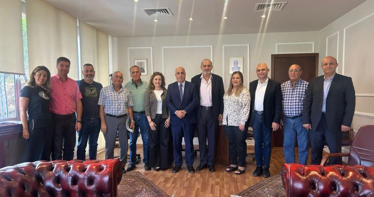 تجمع صناعيي البقاع زار غرفة زحلة مهنئا التيني