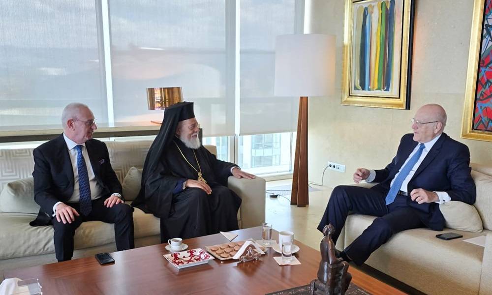 المتروبوليت صيقلي دعا بري وميقاتي
لحفل تدشين كنيسة سيّدة الفرح