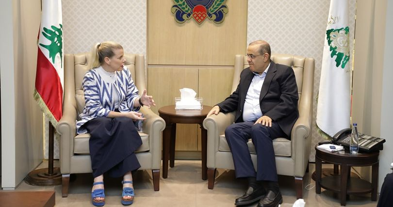 البيسري عرض مع بري الأوضاع الأمنية
ومع ممثلة الصليب الأحمر الدولي مشاريع مشتركة