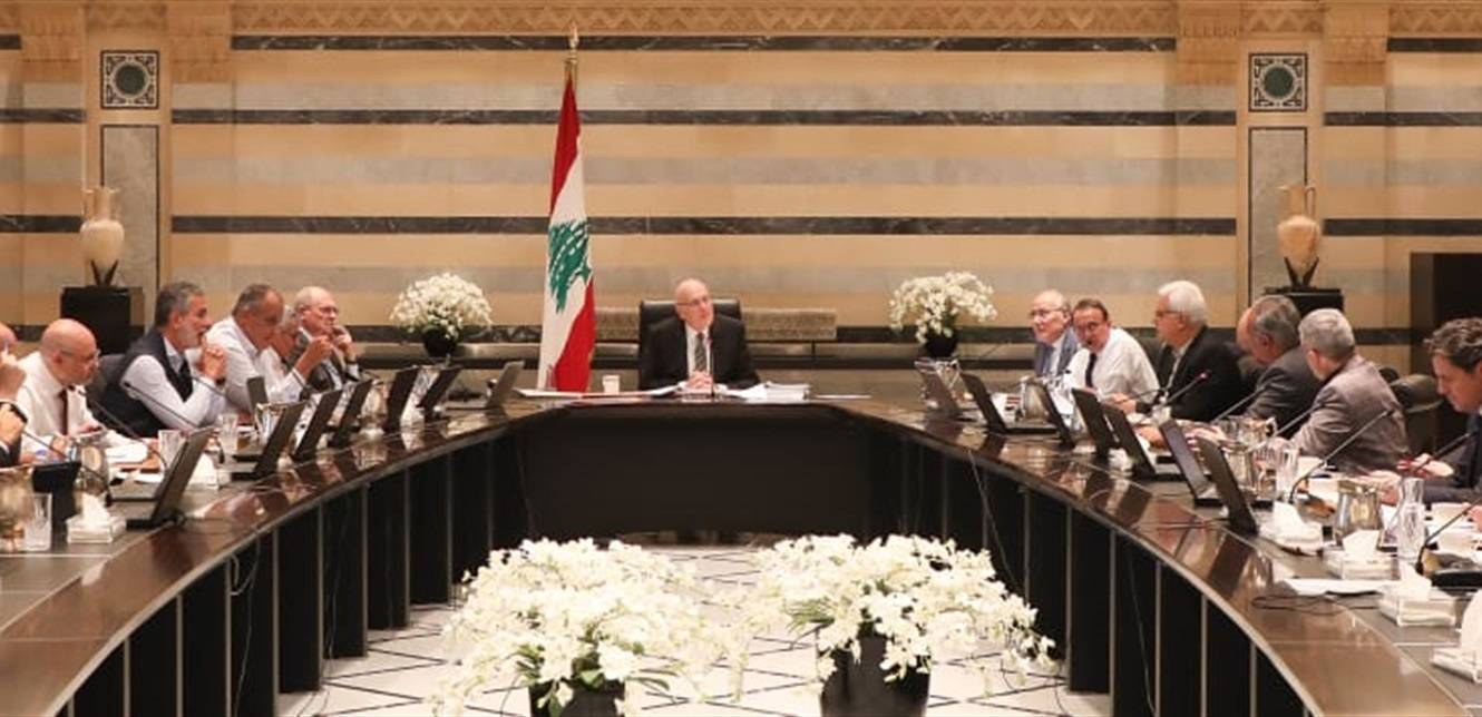 ميقاتي ترأس جلسة لمجلس الوزراء: لبنان سيطلب سن قوانين دولية
لتحييد الوسائل التكنولوجيّة المدنيّة عن الأهداف العسكريّة والحربيّة