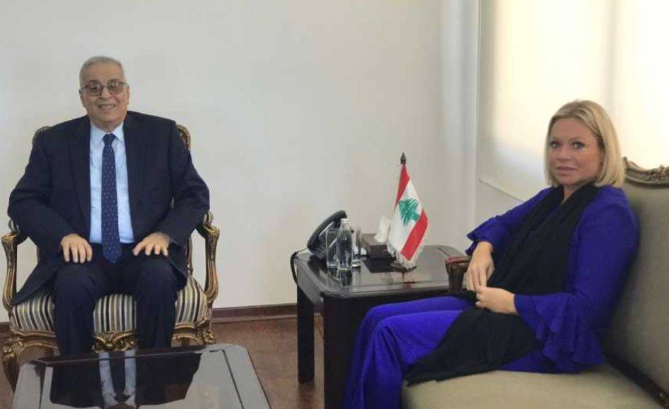 بو حبيب يستقبل بلاسخارت: لوضع حد لاعتداءات "اسرائيل" على لبنان ودفعها الى تنفيذ الـ1701